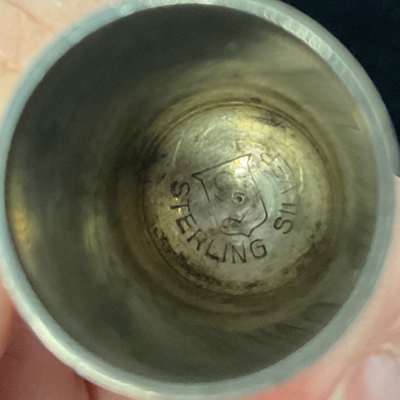 Vintage Ornate Silver Thimble - Picture 8 of 8